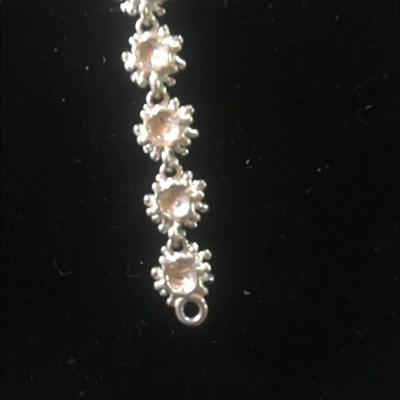 Sterling Flower Bracelet  - Picture 4 of 6